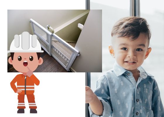 Baby vs. Industrial Safety Gates