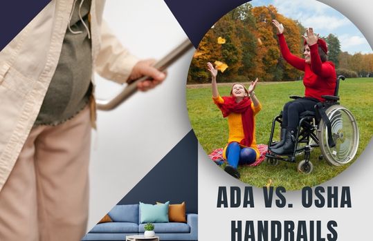 ADA vs. OSHA Handrails